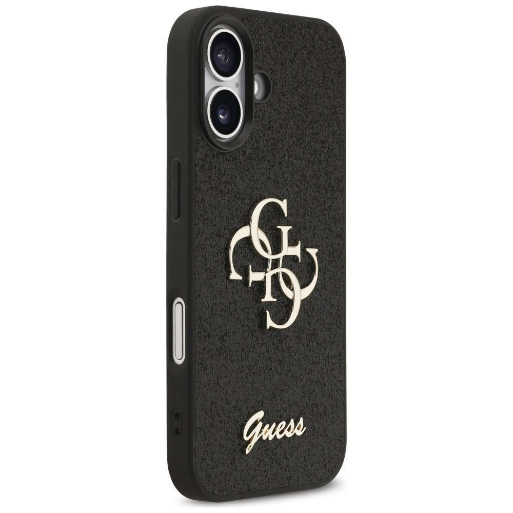 Etui Guess 4G Strap 4G Classic Logo do iPhone 17 czarny